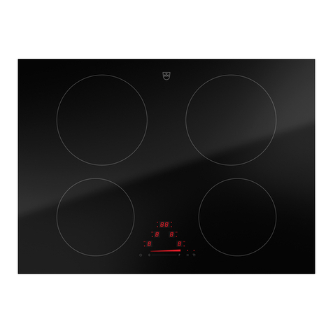 V-ZUG CookTop V2000 I604 User manual