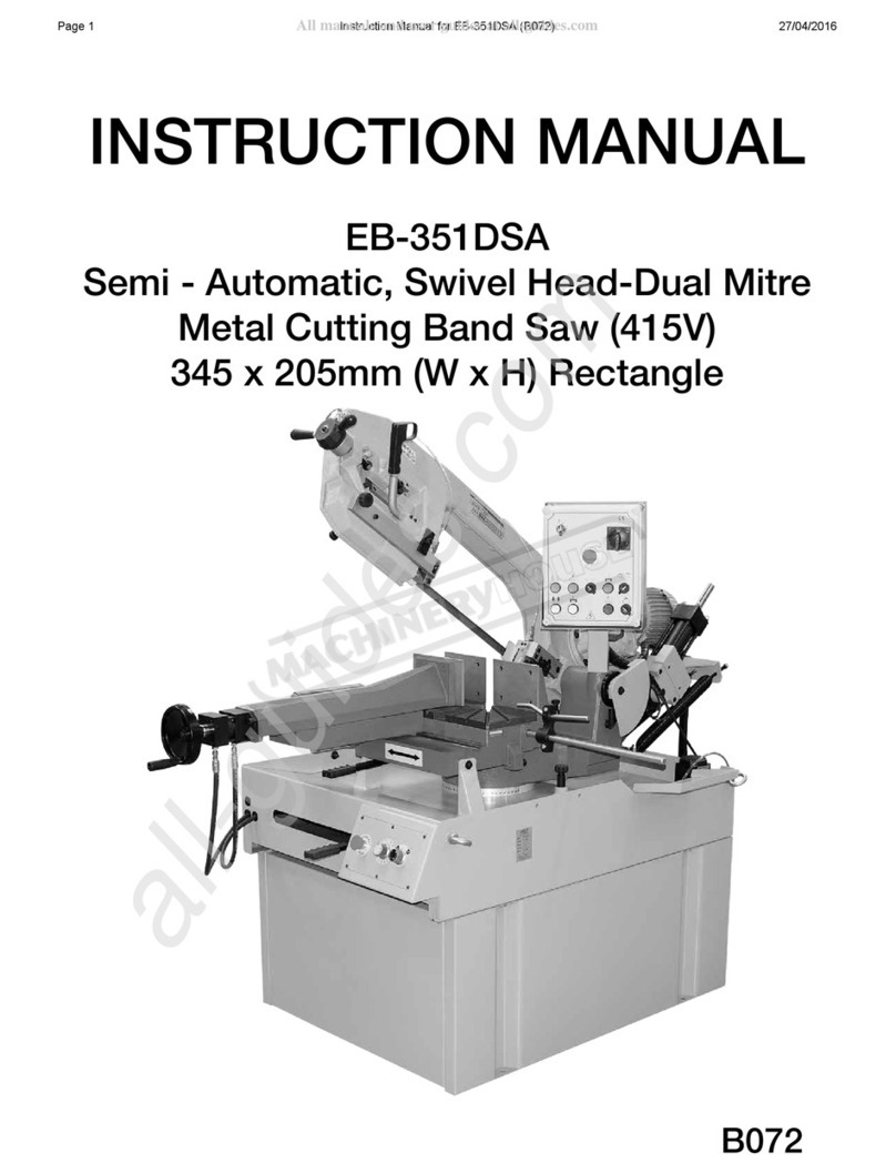 Hafco EB-351DSA instruction manual