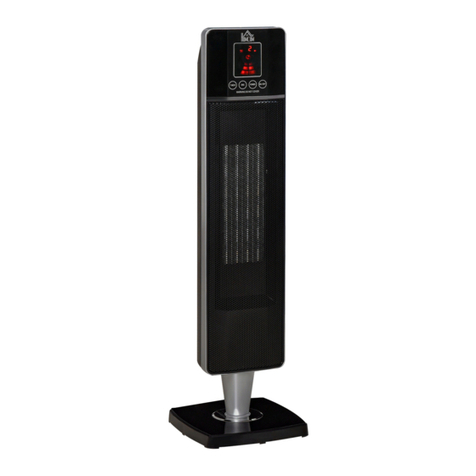HOMCOM 820-250V70 Installation guide