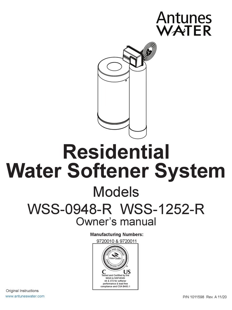 Antunes WSS-0948-R User manual