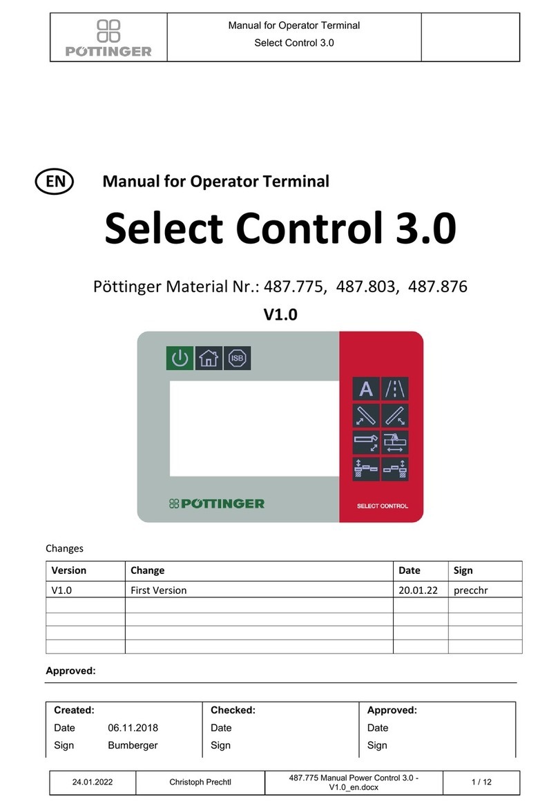 Pottinger Select Control 3.0 manual