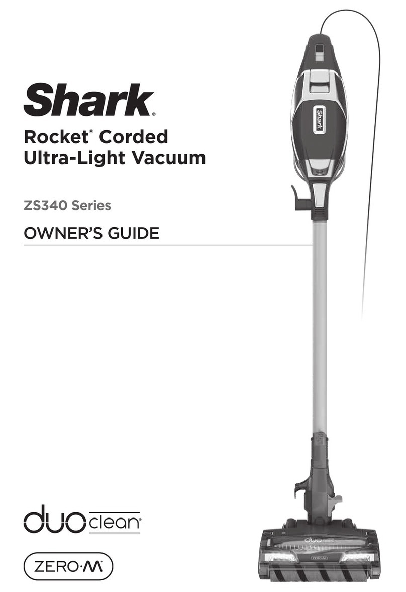 Shark Rocket ZS340 Series User manual