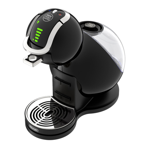 Nescafe Dolce Gusto MELODY 3 AUTOMATIC User manual