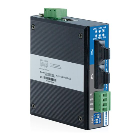 3One data ICP222-2F-2CI Operating and maintenance instructions
