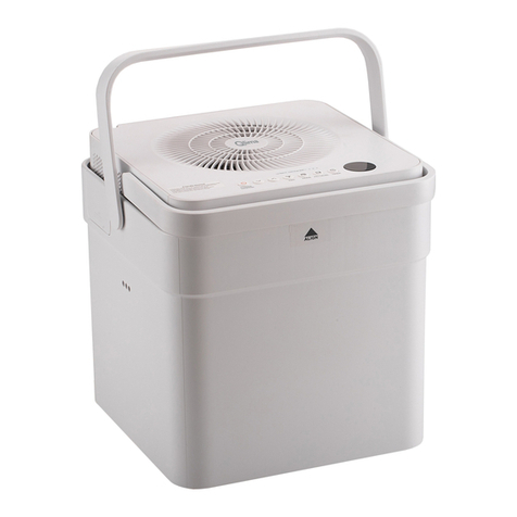 Qlima D 720 Cube User manual