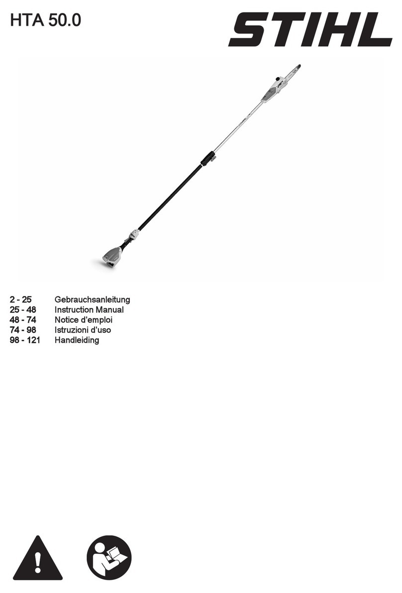 Stihl HTA 50.0 User manual