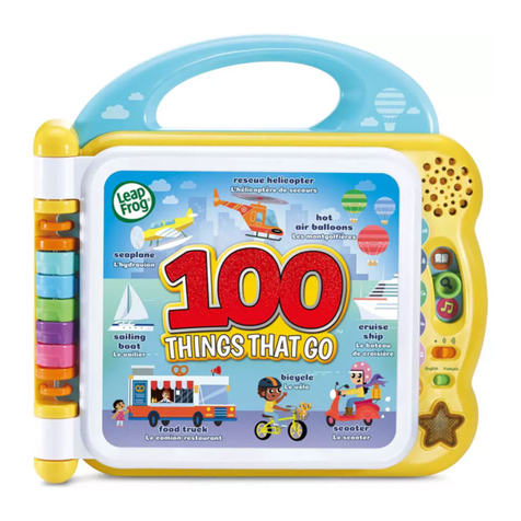LeapFrog 100 Things That Go User manual