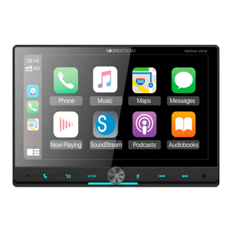 Soundstream VRCPAA-106M User manual