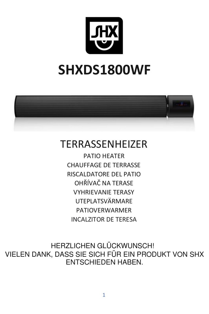 SHX SHXDS1800WF User manual