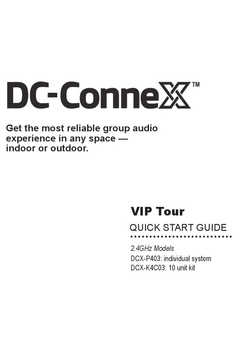 DC-Connex VIP Tour quick start guide