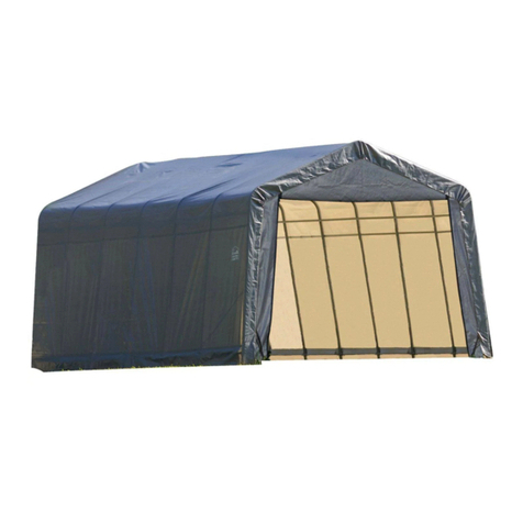 ShelterLogic ShelterCoat 12'W x 8'H Peak manual ShelterLogic ShelterCoat 12'W x 8'H Peak manual