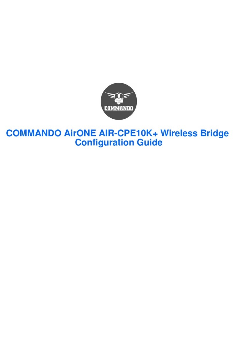 Commando AirONE Series Configuration guide