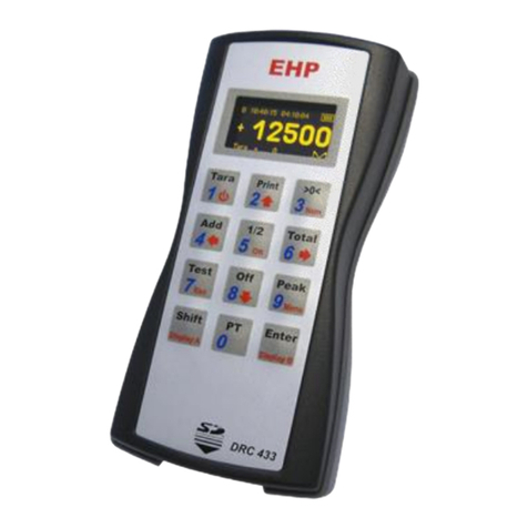 EHP DRC 433 Technical manual