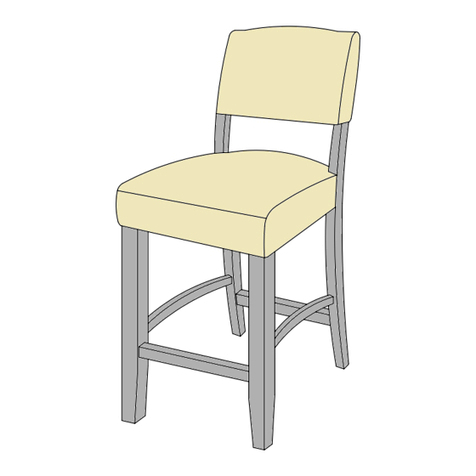 Castleton Home Barstool 2 Instruction sheet Castleton Home Barstool 2 Instruction sheet