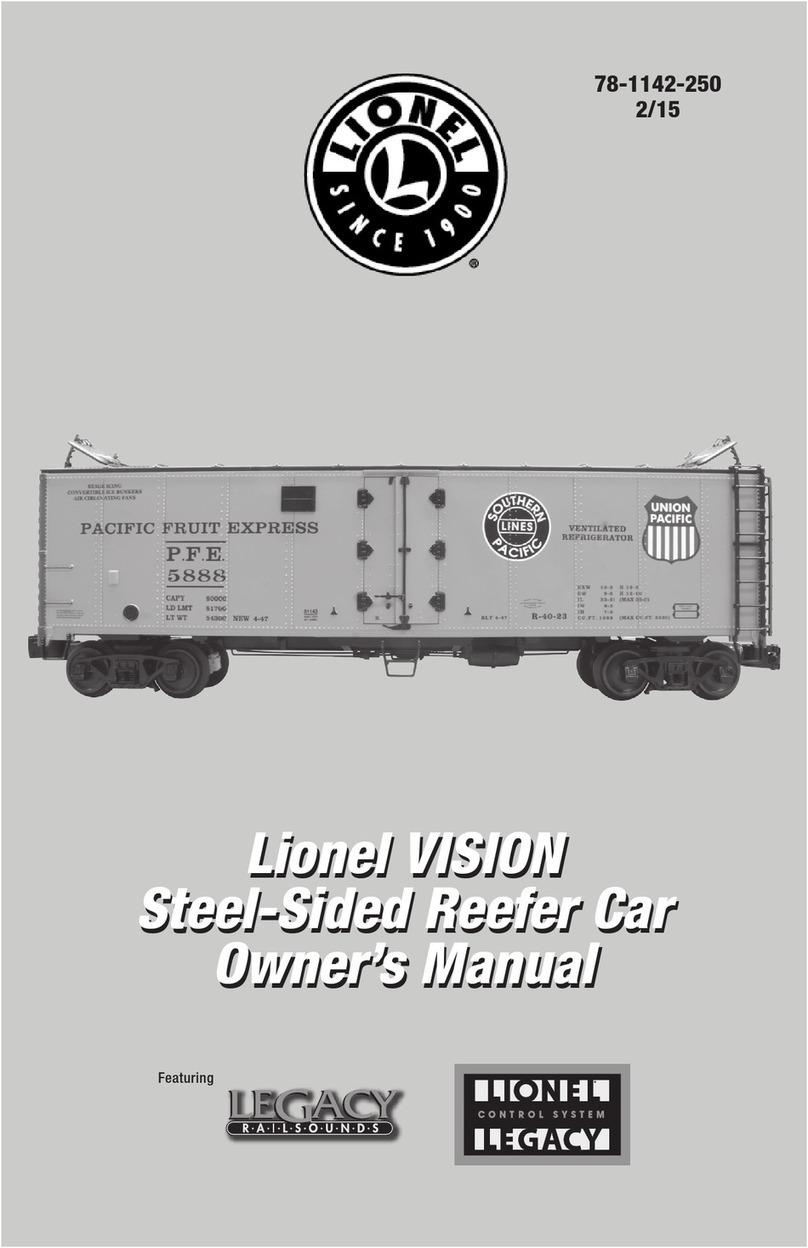 Lionel VISION Line owner's manual