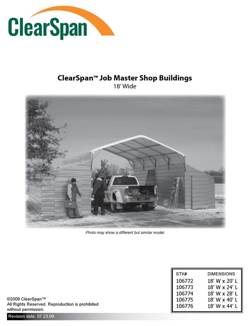 ClearSpan 106772 manual