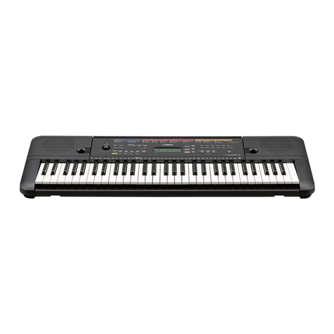 Yamaha PSR-E263 owner's manual