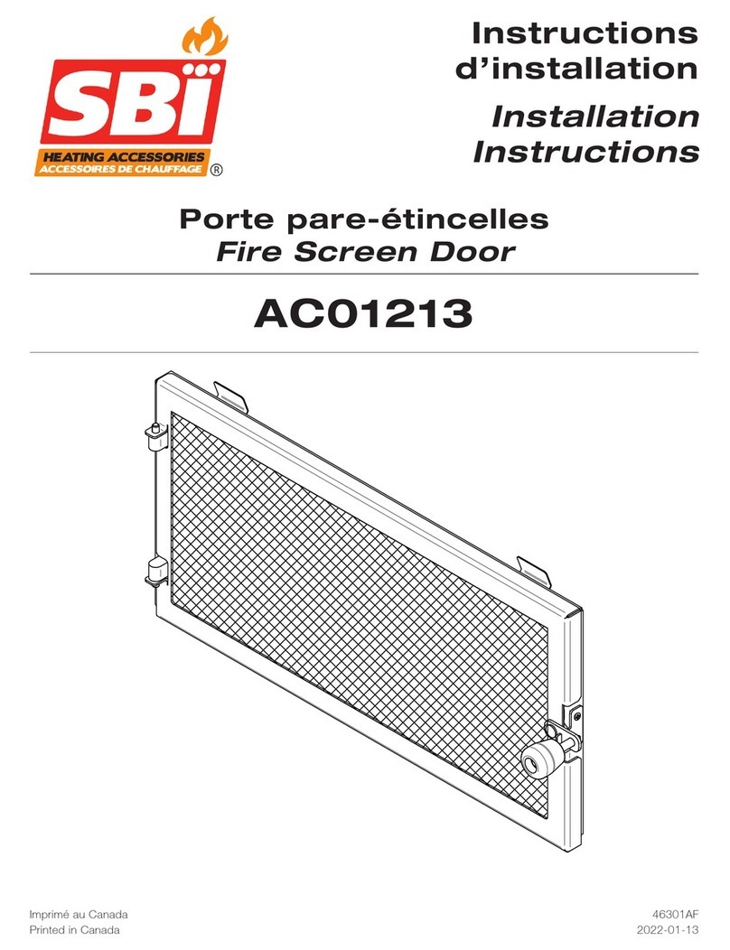 SBI AC01213 installation instructions SBI AC01213 installation instructions
