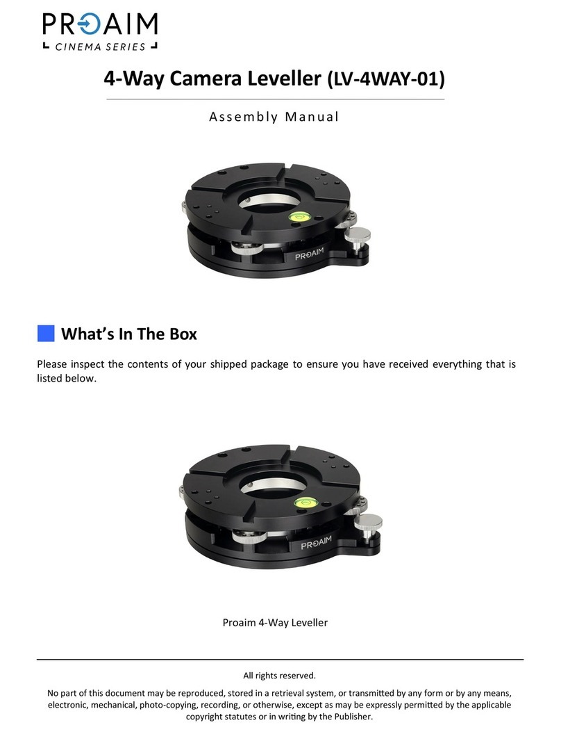 PROAIM CINEMA LV-4WAY-01 User manual