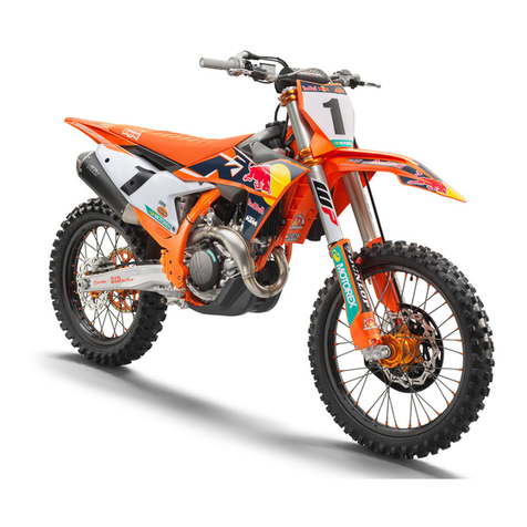KTM 450 SX-F User manual KTM 450 SX-F User manual
