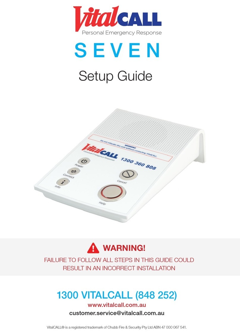 VitalCall SEVEN Setup guide