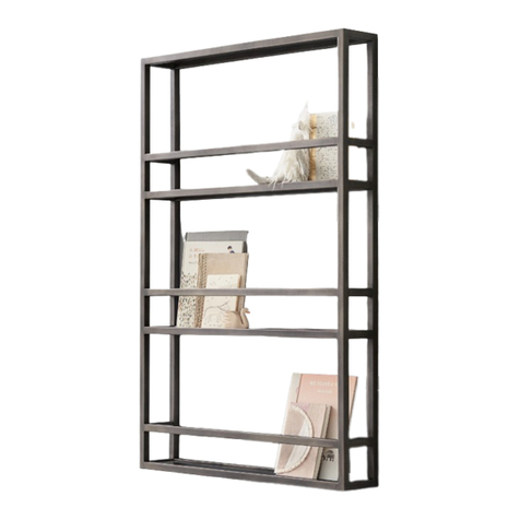 RH Baby&child MODERN METAL DISPLAY SHELF Assembly instructions RH Baby&child MODERN METAL DISPLAY SHELF Assembly instructions