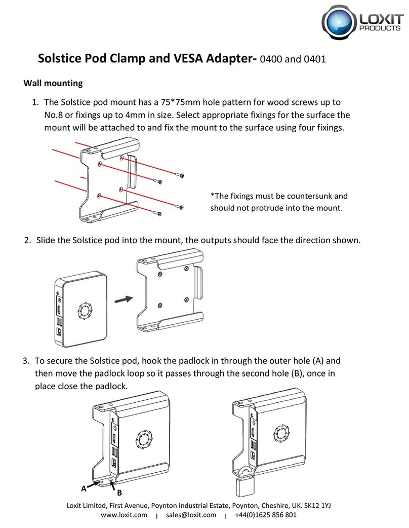 Loxit 0400 User manual