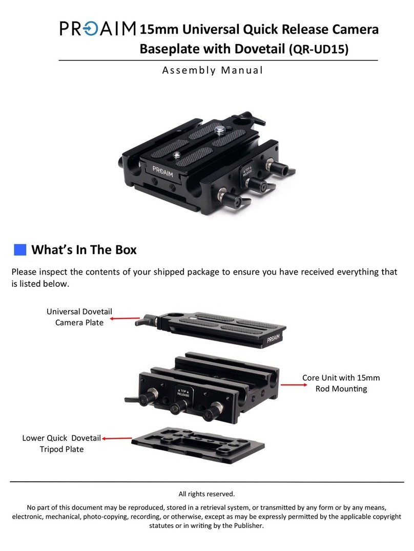 PROAIM QR-UD15 User manual