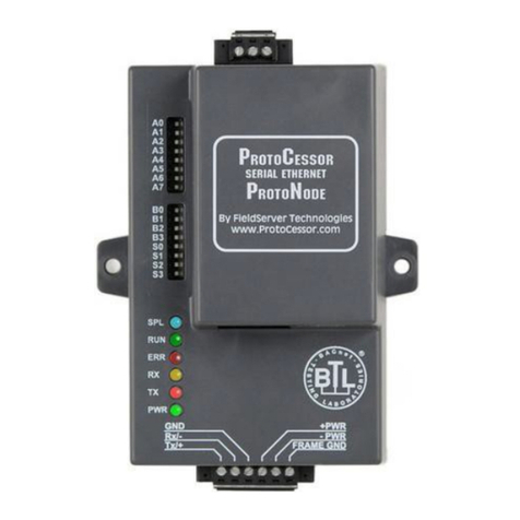 FieldServer ProtoCessor ProtoNode FPC-N34 User guide