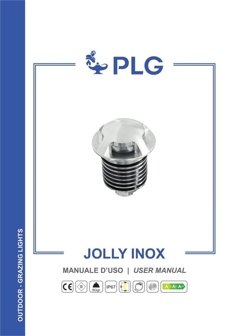 PLG JOLLY INOX user manual