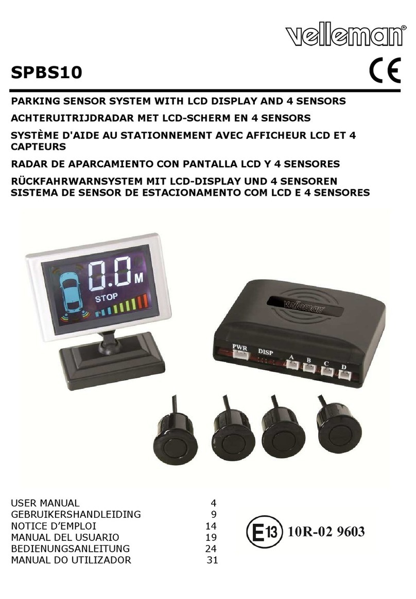 Velleman SPBS10 user manual
