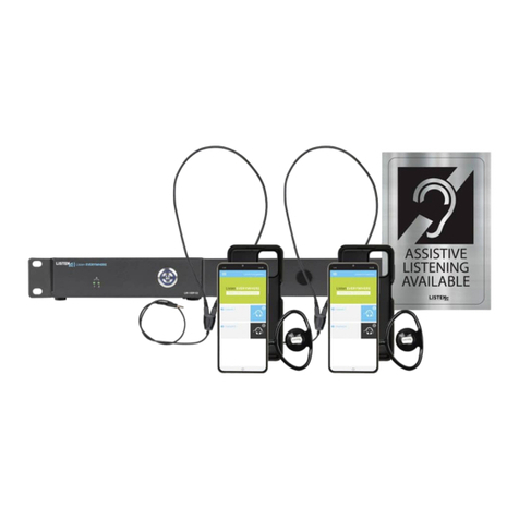 Listen Technologies LWR-1020 quick start guide