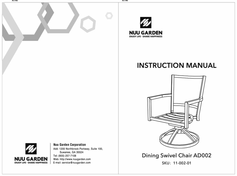 Nuu Garden AD002 instruction manual
