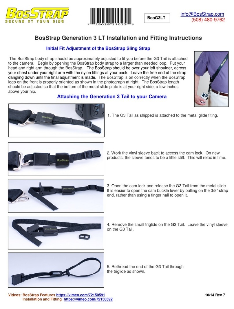 BosStrap Generation 3 LT User manual