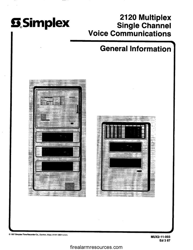 Simplex 2120 Configuration guide