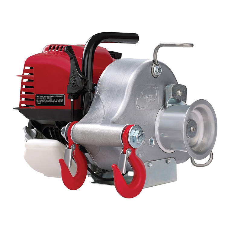 Portable Winch PCW3000 User manual