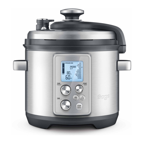 Sage Fast Slow Pro SPR700 quick guide