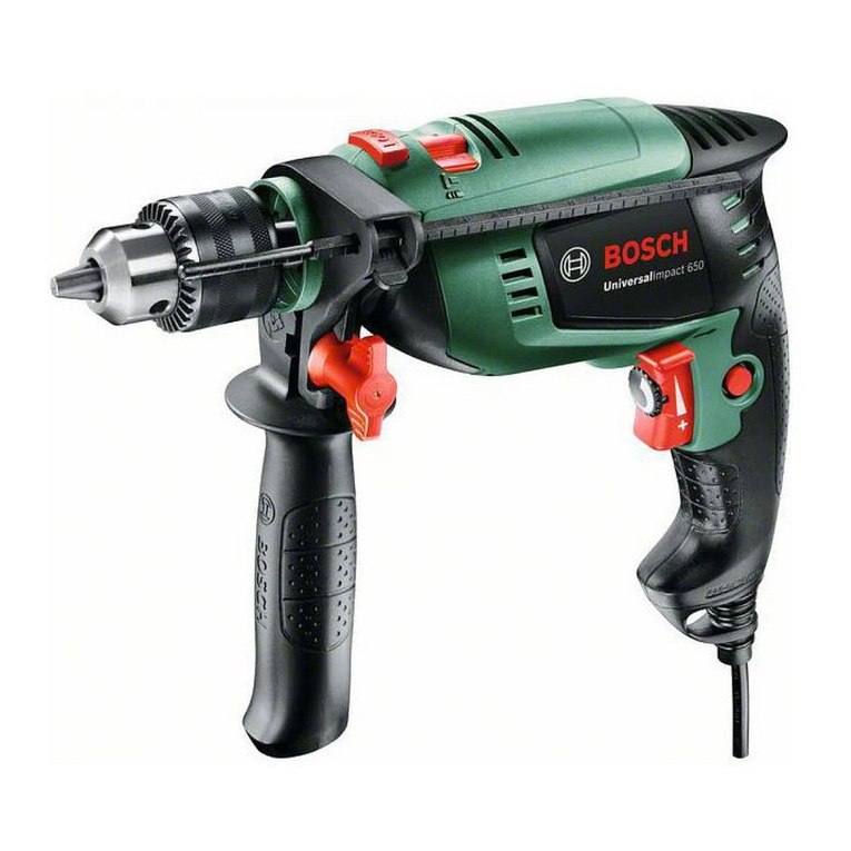 Bosch UniversalImpact 650 User manual