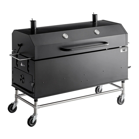 Backyard Pro 554SMOKR60KD Assembly instructions
