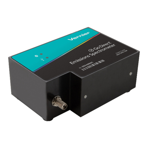 Vernier Go Direct GDX-SPEC-EM quick start guide