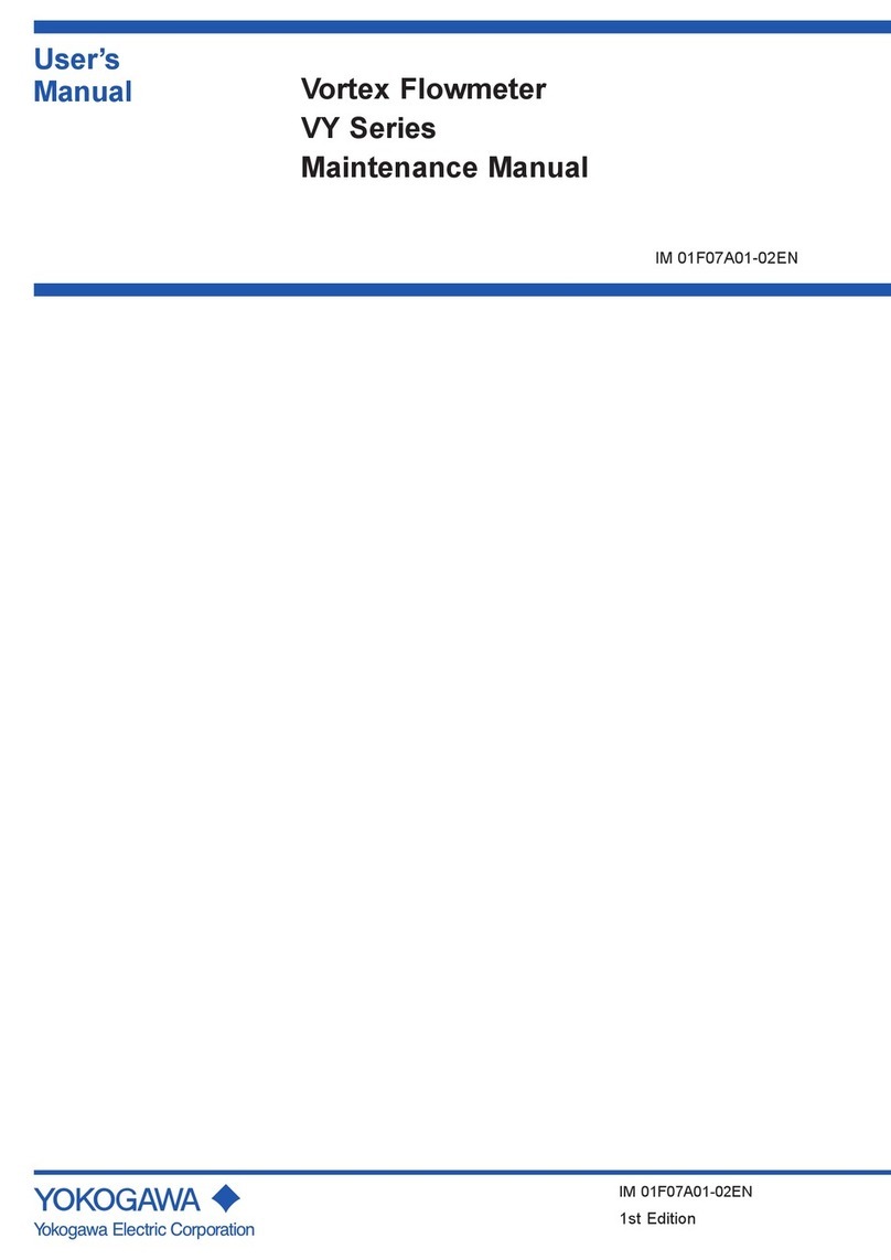 YOKOGAWA VY Series User manual