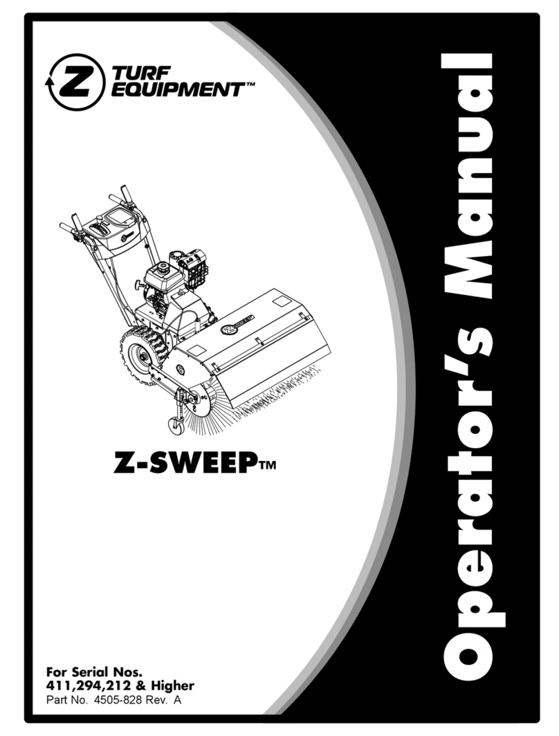 Exmark Z Turf Equipment Z-SWEEP Operator's manual