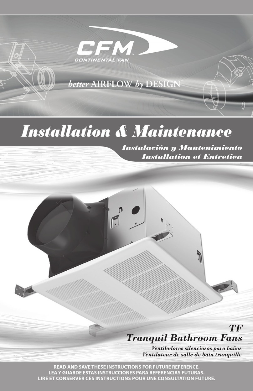CFM TF Series Maintenance and service guide CFM TF Series Maintenance and service guide