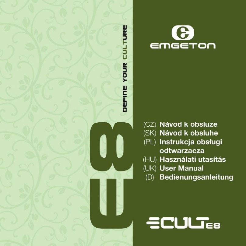 Emgeton CULT E8 user manual