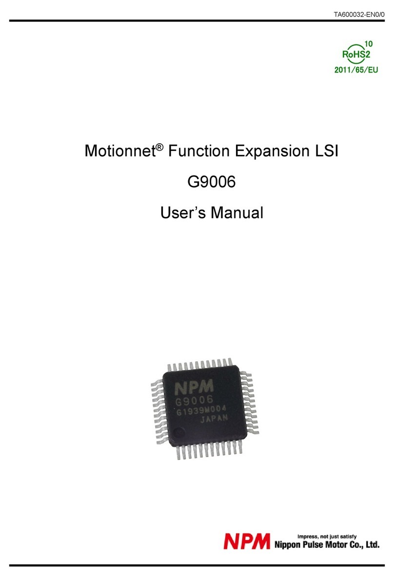 NPM Motionnet G9006 user manual