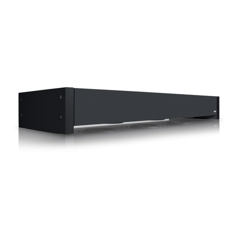 Teufel T4000 Flat Subwoofer Parts list manual