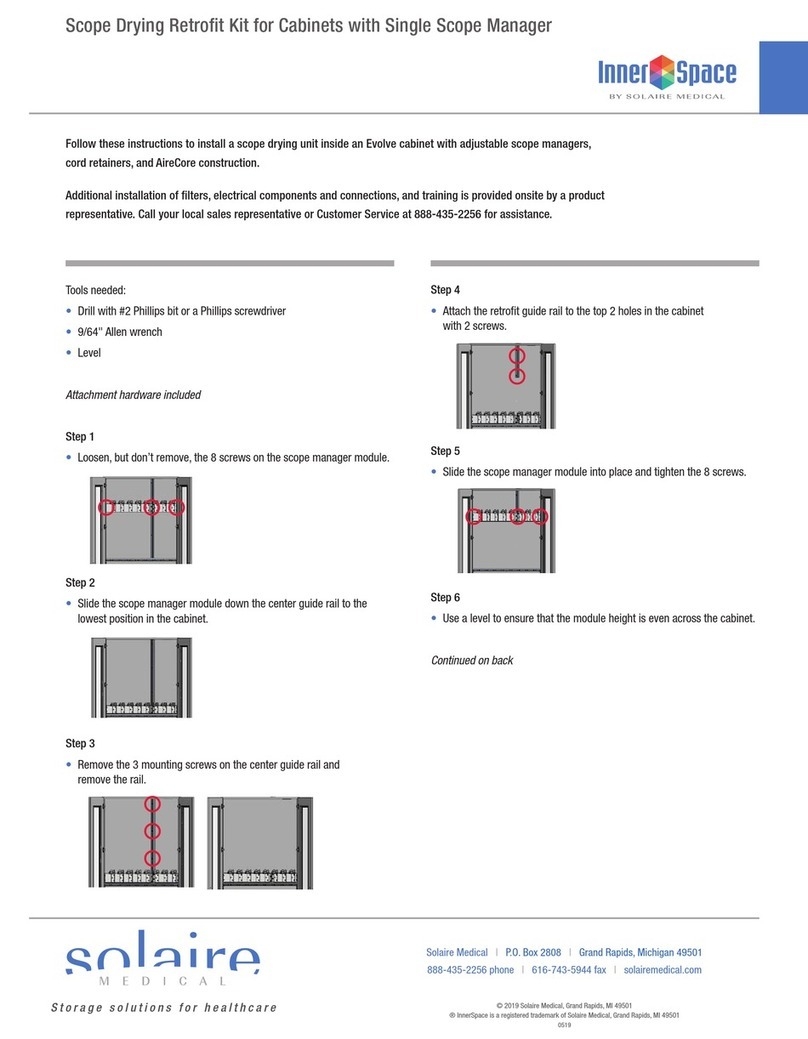 Solaire Medical InnerSpace installation instructions
