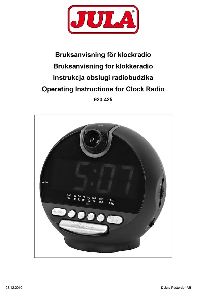 Jula 920-425 operating instructions