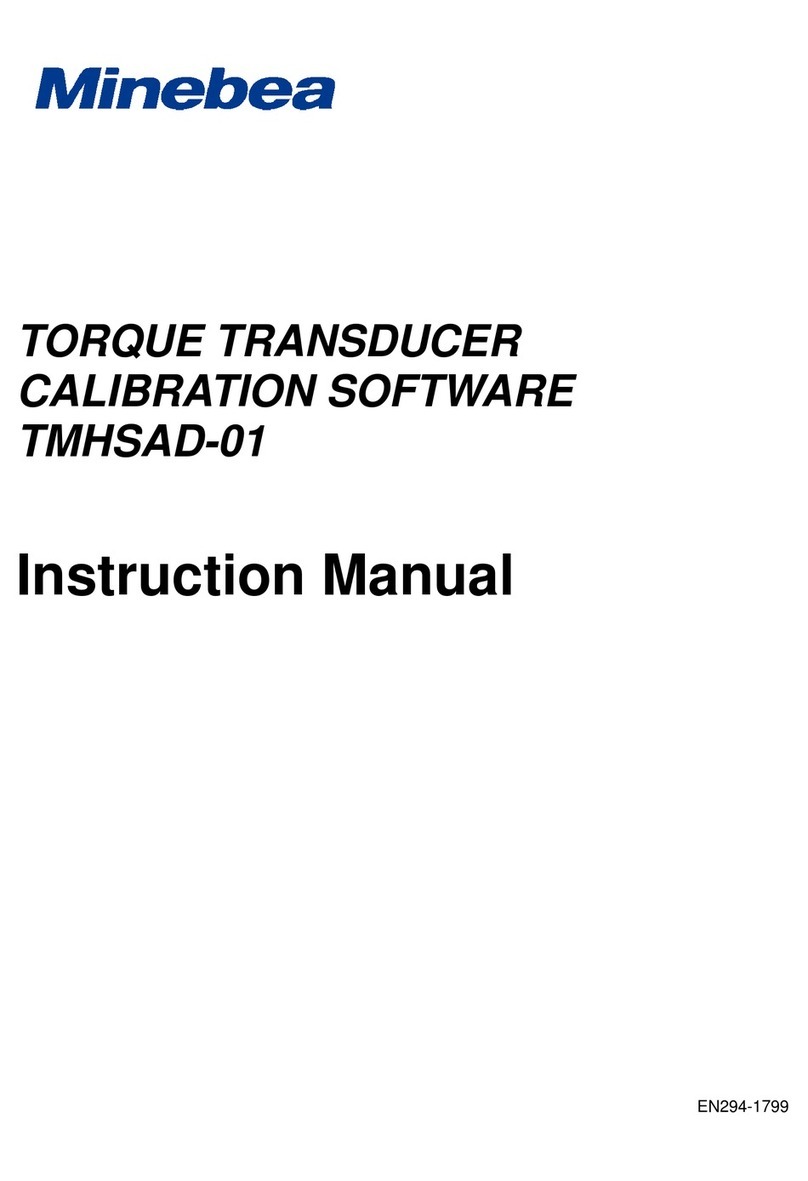 Minebea TMHSAD-01 User manual