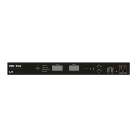 watt box WB-800-FP User manual
